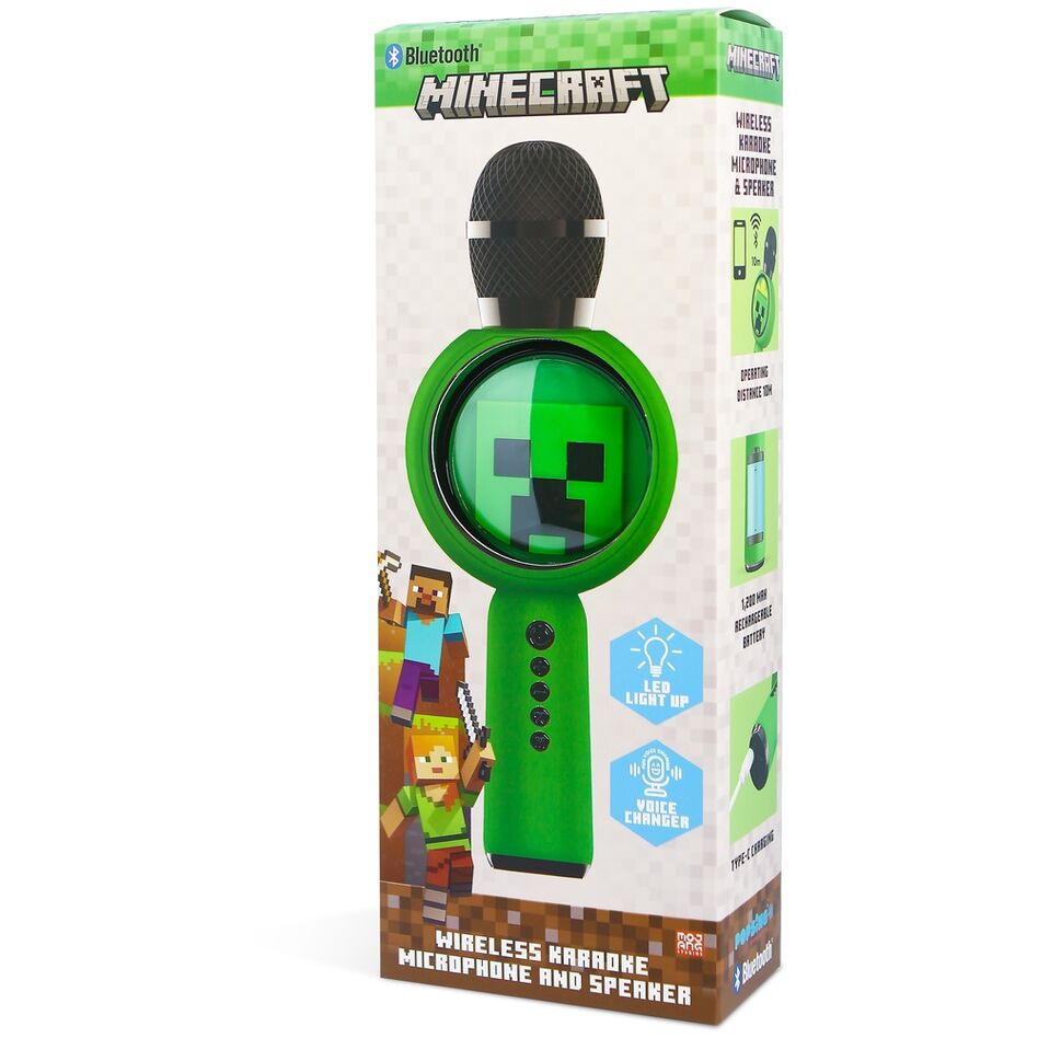Imagen 11 - Microfono Altavoz Led Minecraft