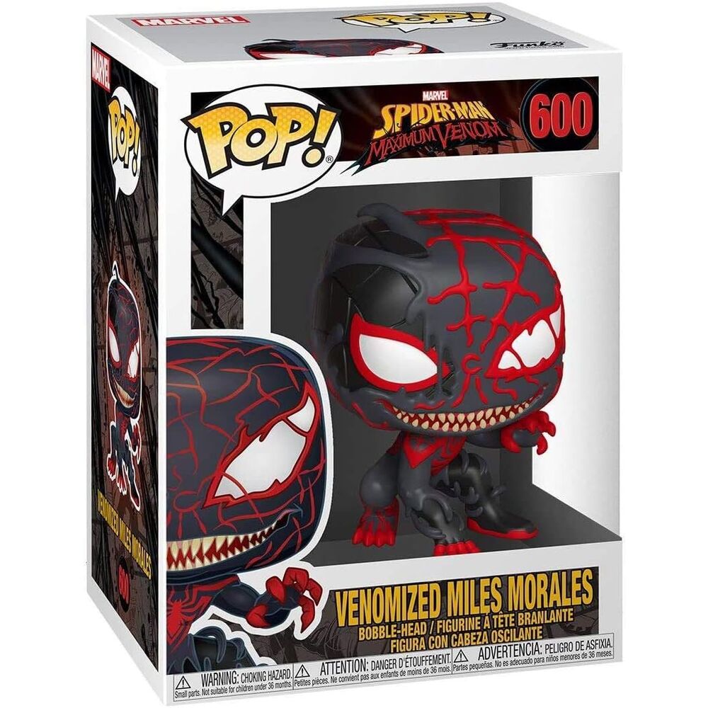 Imagen 2 de Figura Pop Marvel Max Venom Miles Morales