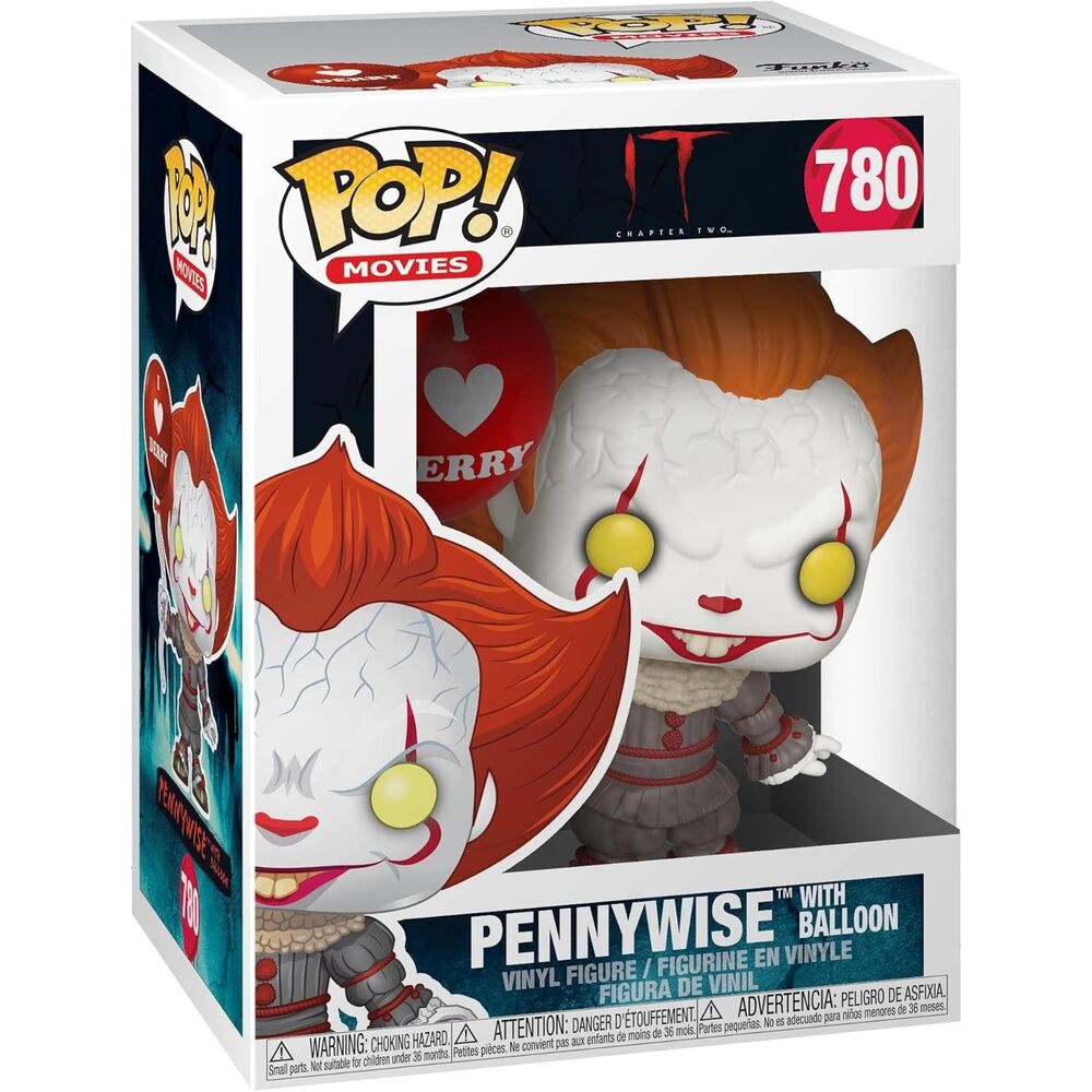 Imagen 2 de Figura Pop It Chapter 2 Pennywise With Balloon