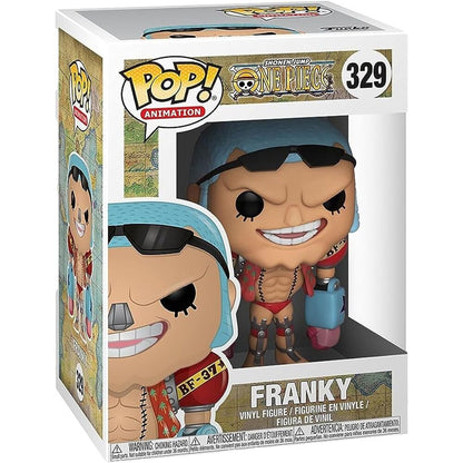 Imagen de Figura Pop One Piece Franky parte de nuestra colección en Espadas y más, sitio oficial.