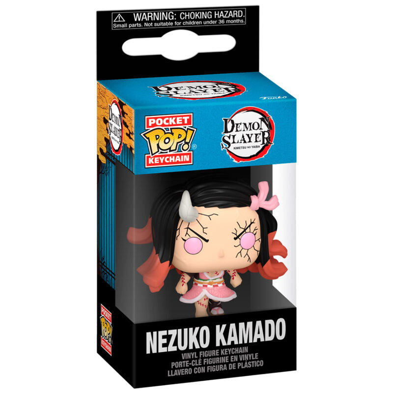 Imagen 1 de Llavero Pocket Pop Demon Slayer Kimetsu No Yaiba Nezuko Kamado 2