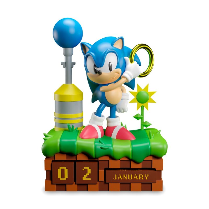 Imagen de Calendario Perpetuo 3D Sonic The Hedgehog parte de nuestra colección en Espadas y más, sitio oficial.