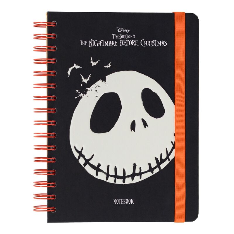 Imagen de Cuaderno A5 Pesadilla Antes De Navidad Disney parte de nuestra colección en Espadas y más, sitio oficial.