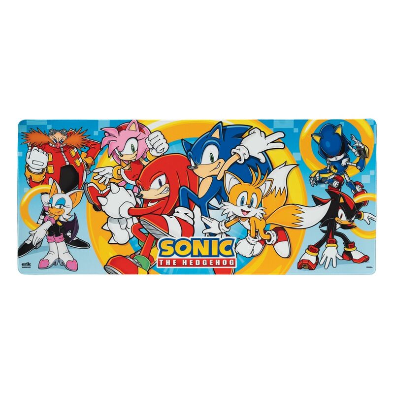 Imagen 2 - Alfombrilla Gaming Sonic The Hedgehog
