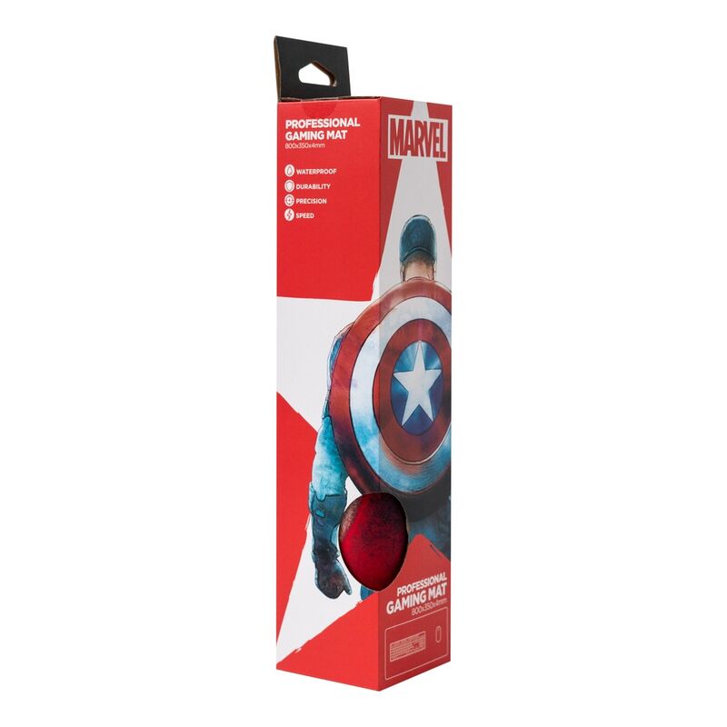 Imagen 3 de Alfombrilla Gaming Capitan America Marvel