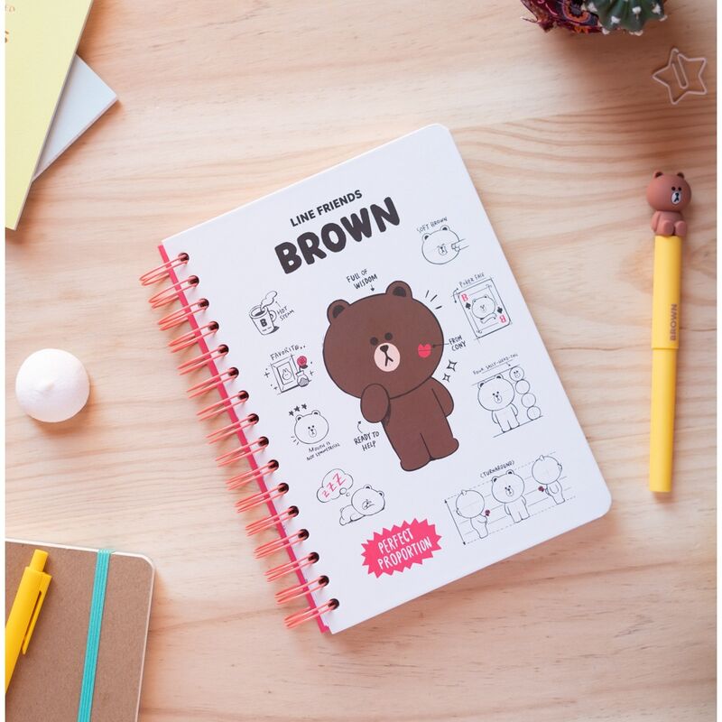 Imagen 4 de Cuaderno A5 Line Friends