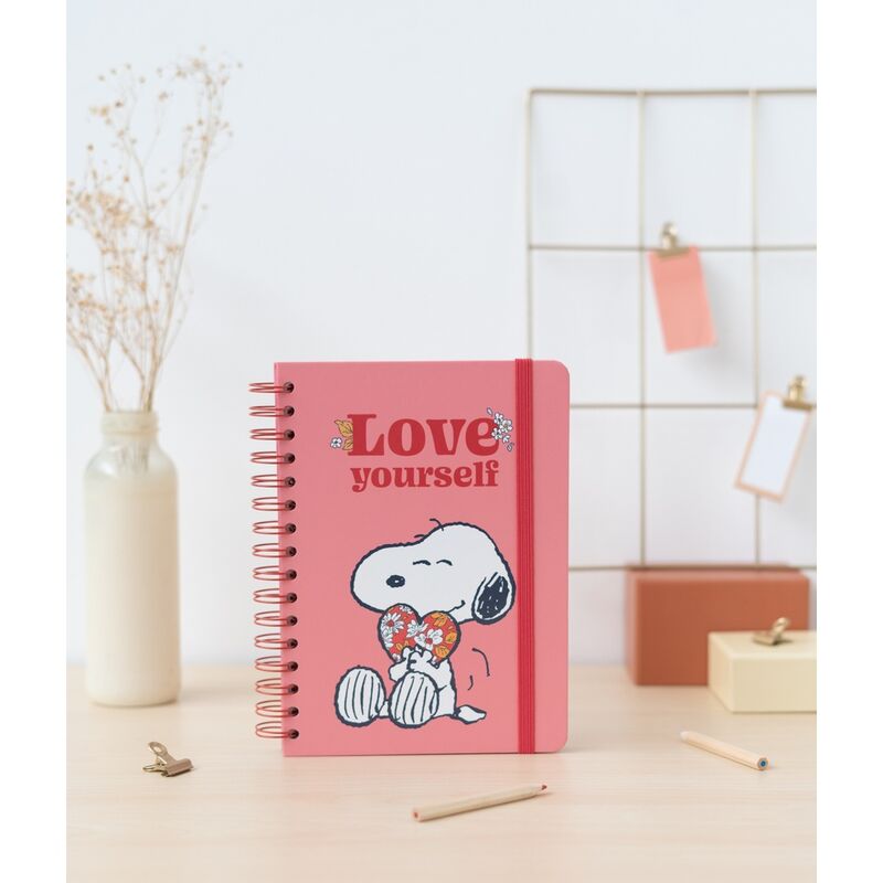 Imagen 5 de Cuaderno A5 Love Yourself Snoopy