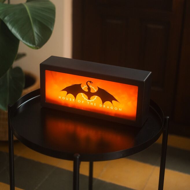 Imagen 4 - Lampara Efecto En Llamas La Casa Del Dragon
