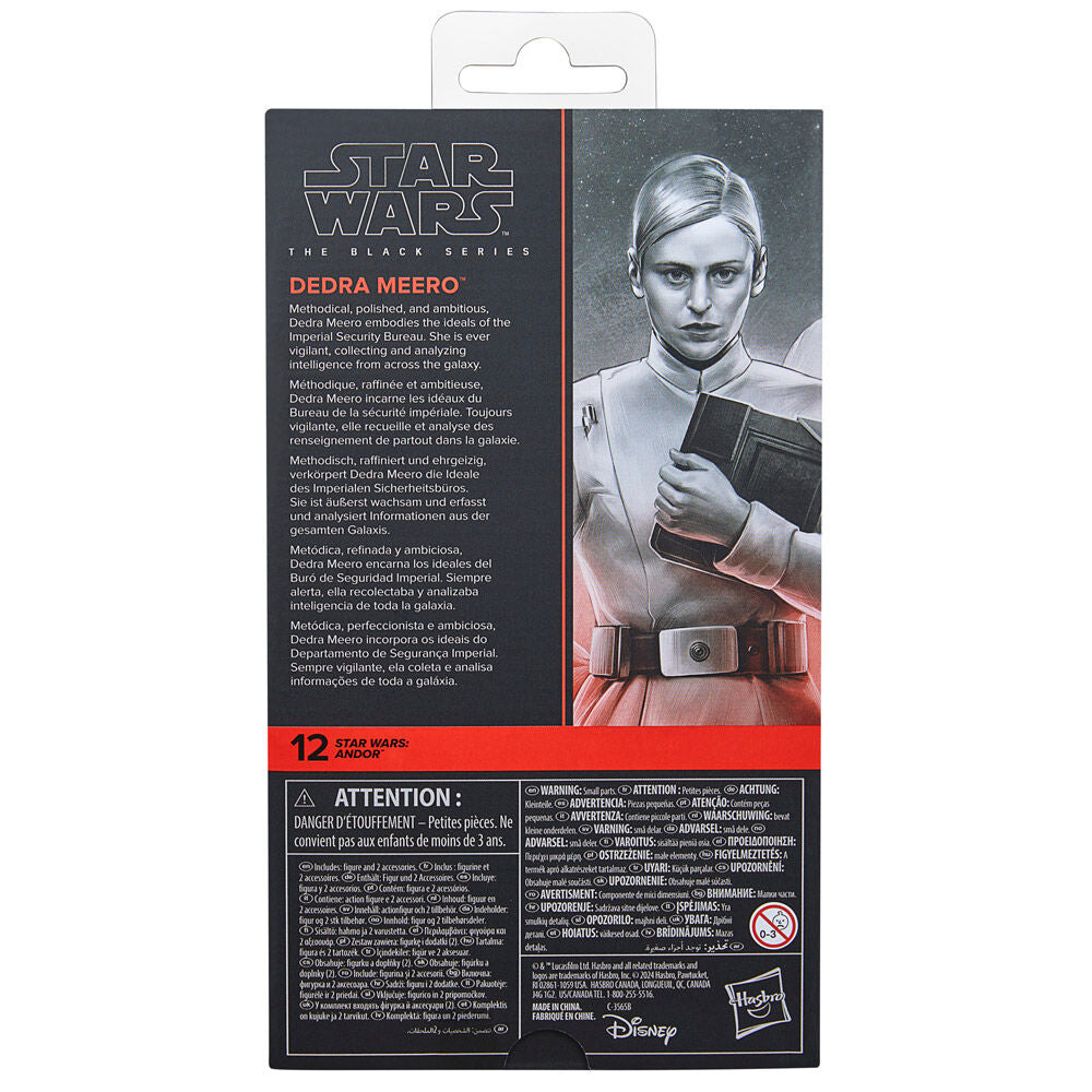 Imagen de Figura Dedra Meero Andor Star Wars 15Cm parte de nuestra colección en Espadas y más, sitio oficial.
