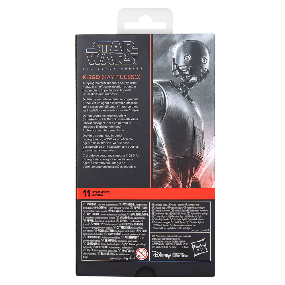 Imagen de Figura K-2So Kay-Tuesso Andor Star Wars 15Cm parte de nuestra colección en Espadas y más, sitio oficial.