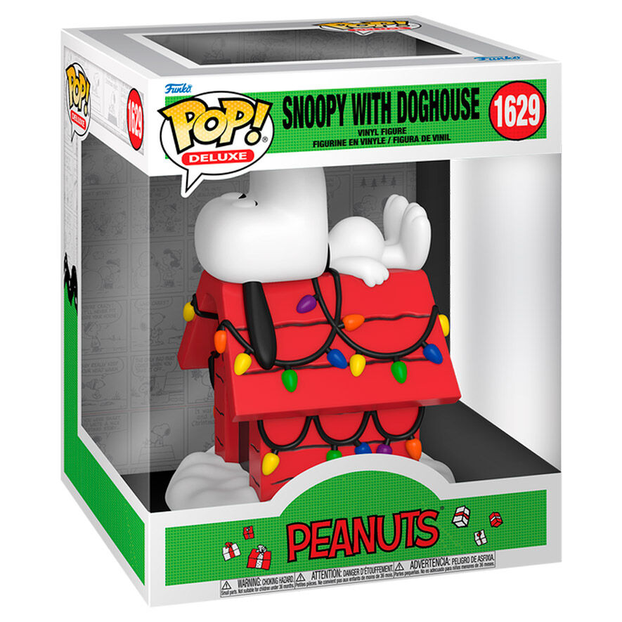 Imagen 2 de Figura Pop Deluxe Peanuts Snoopy With Doghouse