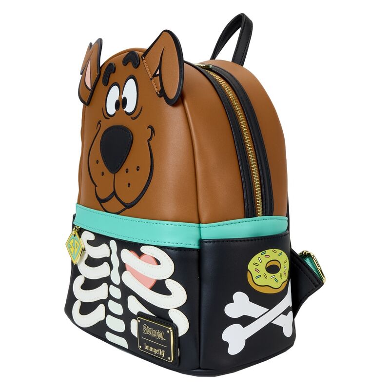 Imagen 3 de Mochila Skeleton Scooby Doo Loungefly 26Cm