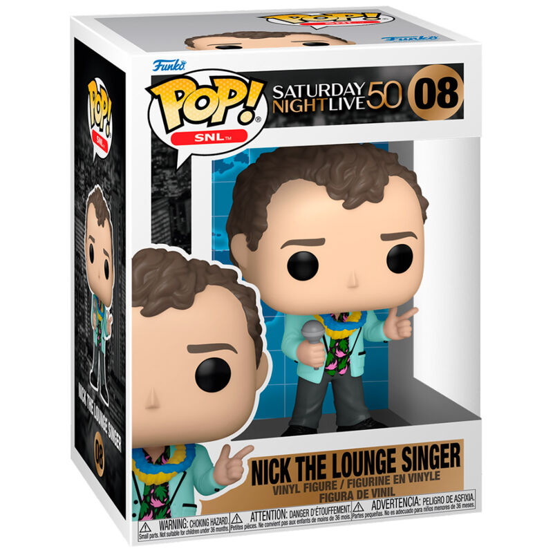 Imagen 1 - Figura Pop Saturday Night Live 50 Nick The Lounge Singer