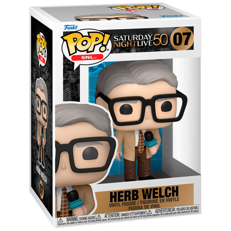 Imagen 1 - Figura Pop Saturday Night Live 50 Herb Welch