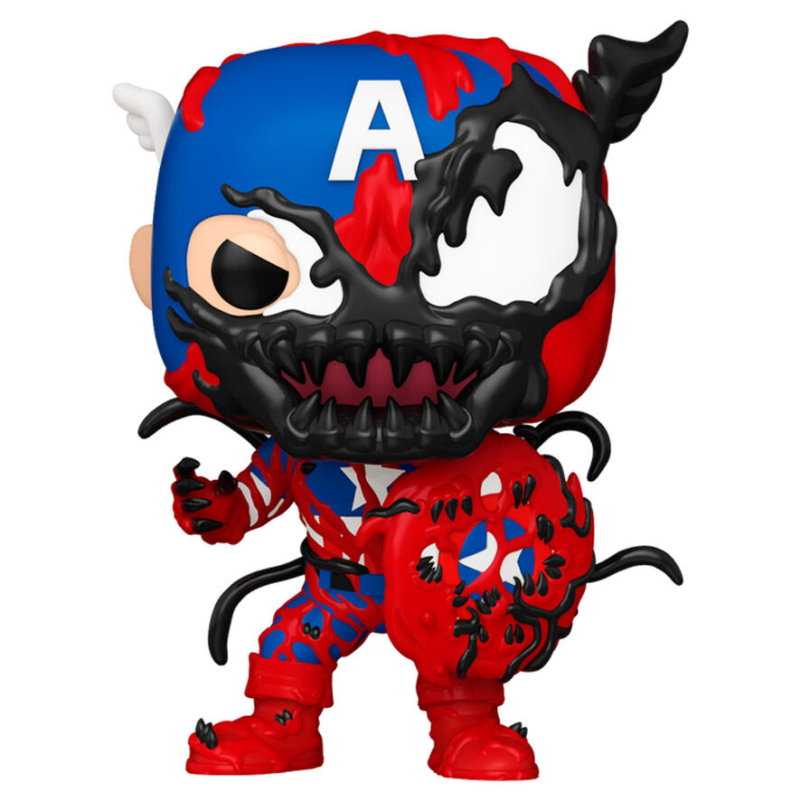 Imagen 2 de Figura Pop Marvel Carnage Capitan America