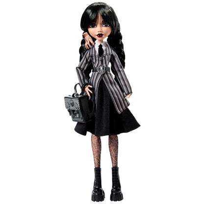 Imagen de Muñeca Miercoles Monster High parte de nuestra colección en Espadas y más, sitio oficial.