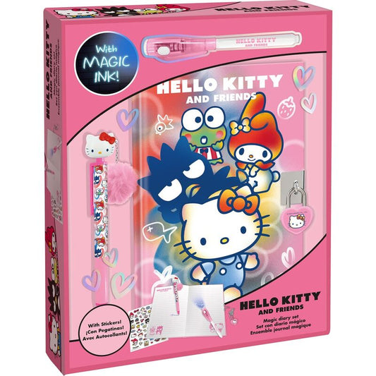 Imagen 1 de Diario + Boligrafo Magico + Boligrafo Topper Hello Kitty