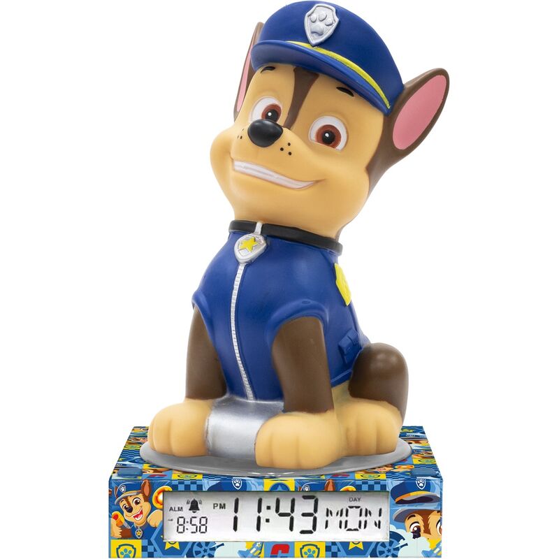 Imagen 1 - Lampara 3D Con Despertador Patrulla Canina Paw Patrol