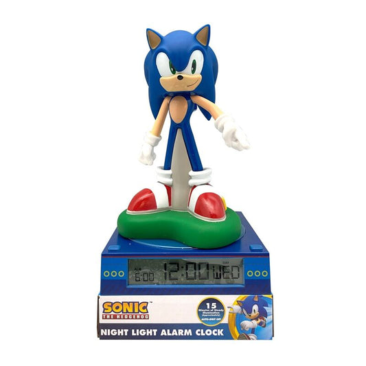 Imagen de Lampara 3D Con Despertador Sonic The Hedgehog parte de nuestra colección en Espadas y más, sitio oficial.