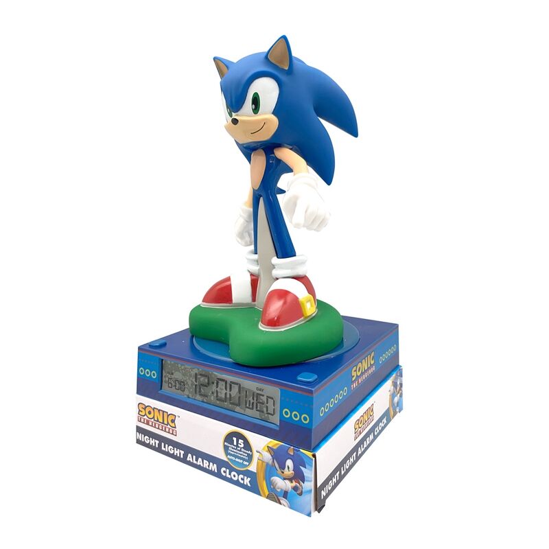 Imagen 2 de Lampara 3D Con Despertador Sonic The Hedgehog