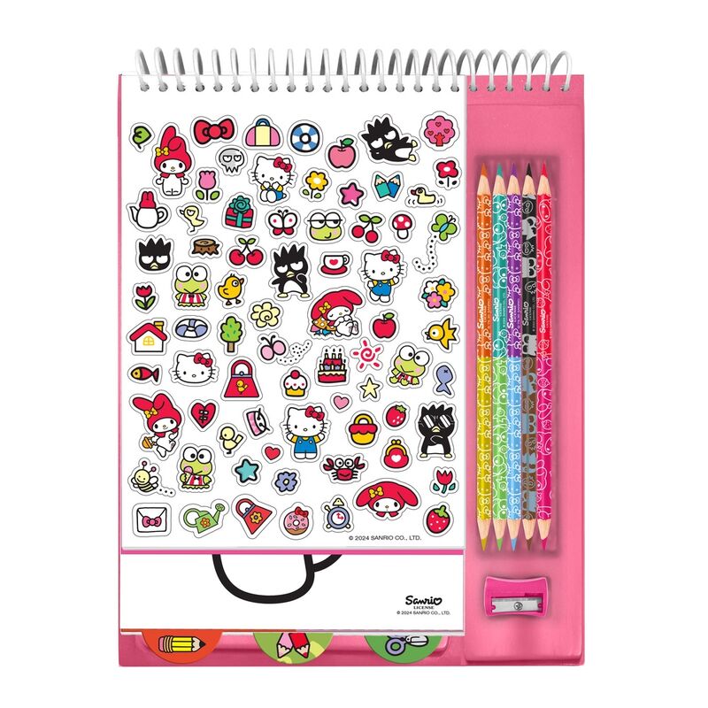 Imagen 3 de Set Colorear Lapices Hello Kitty