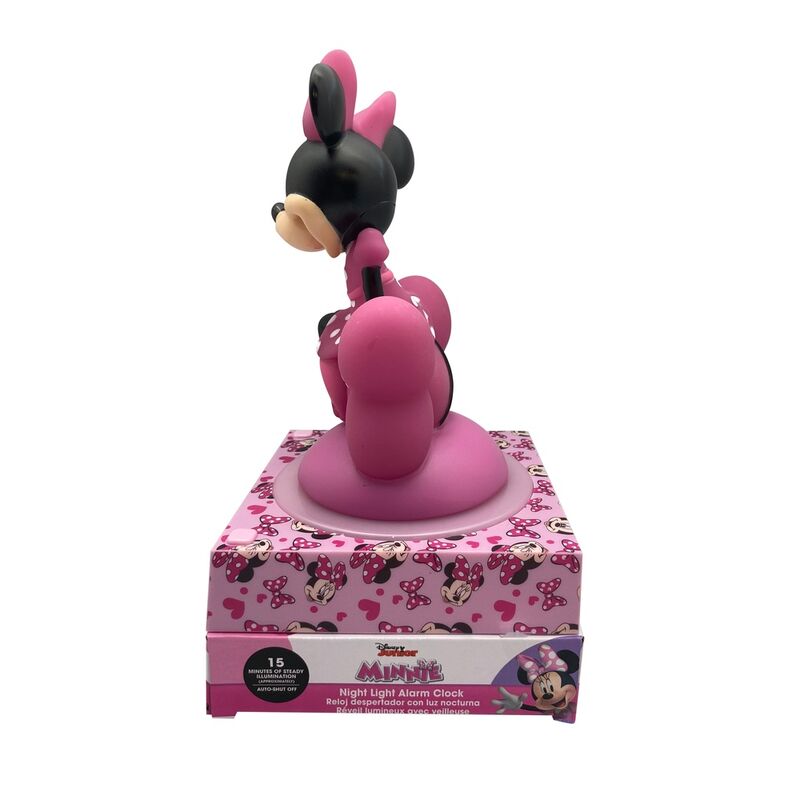 Imagen 4 - Lampara 3D Con Despertador Minnie Disney