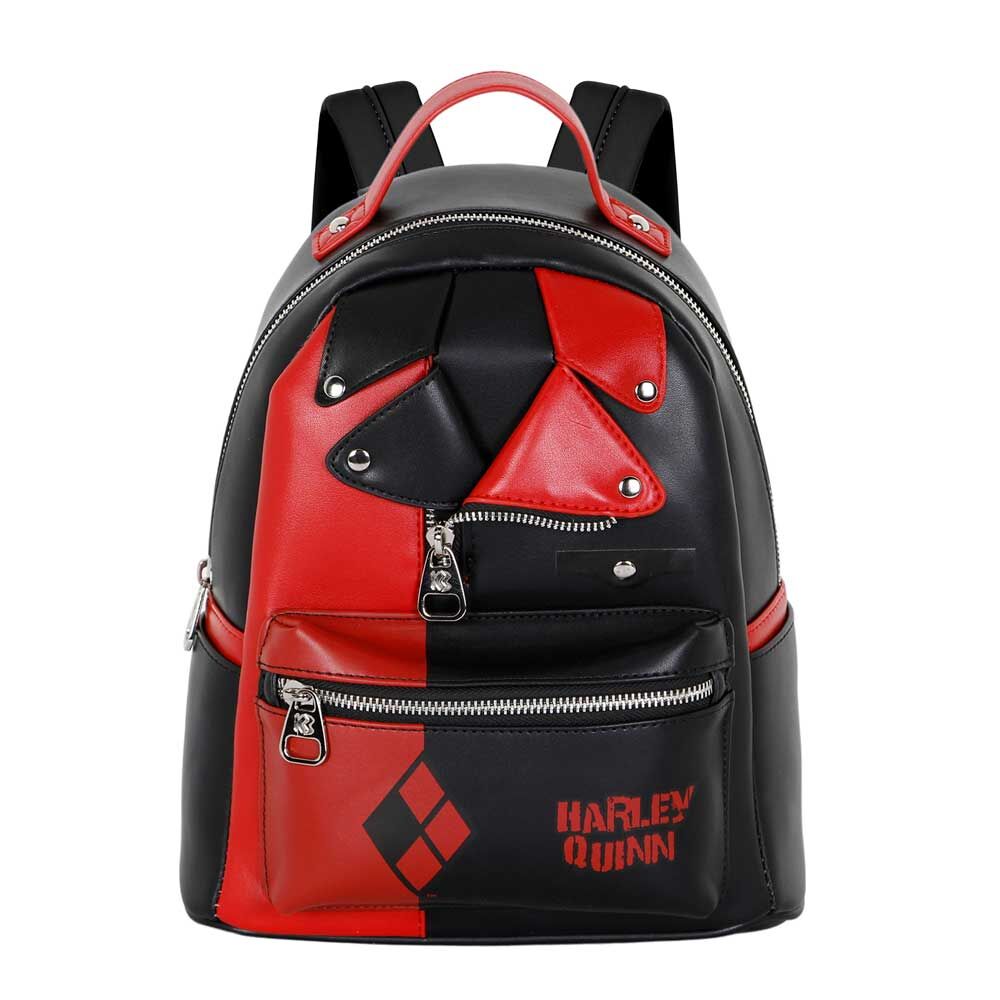 Imagen 1 de Mochila Jacket Harley Quinn Dc Comics 29Cm