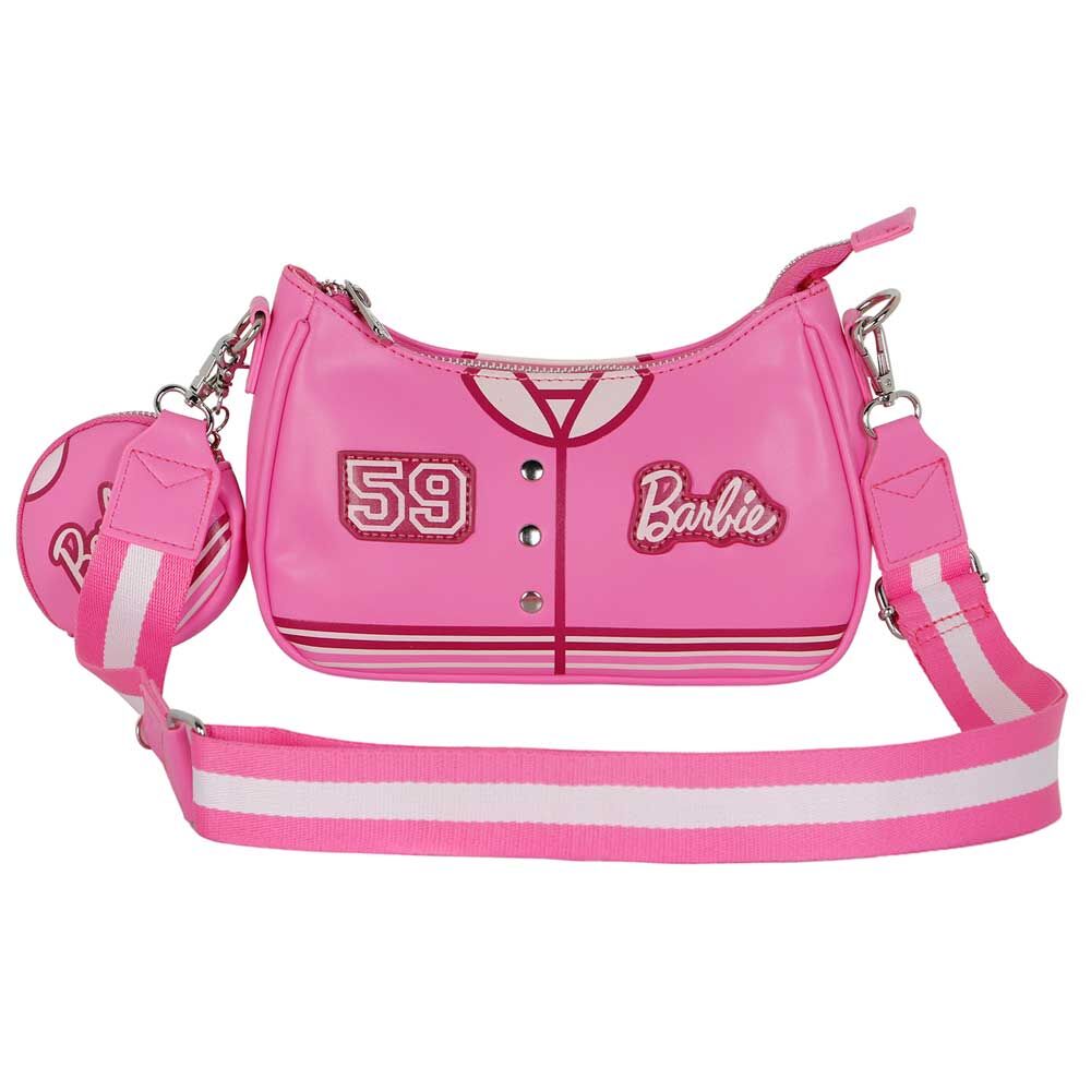 Imagen de Bolso Varsity Barbie parte de nuestra colección en Espadas y más, sitio oficial.