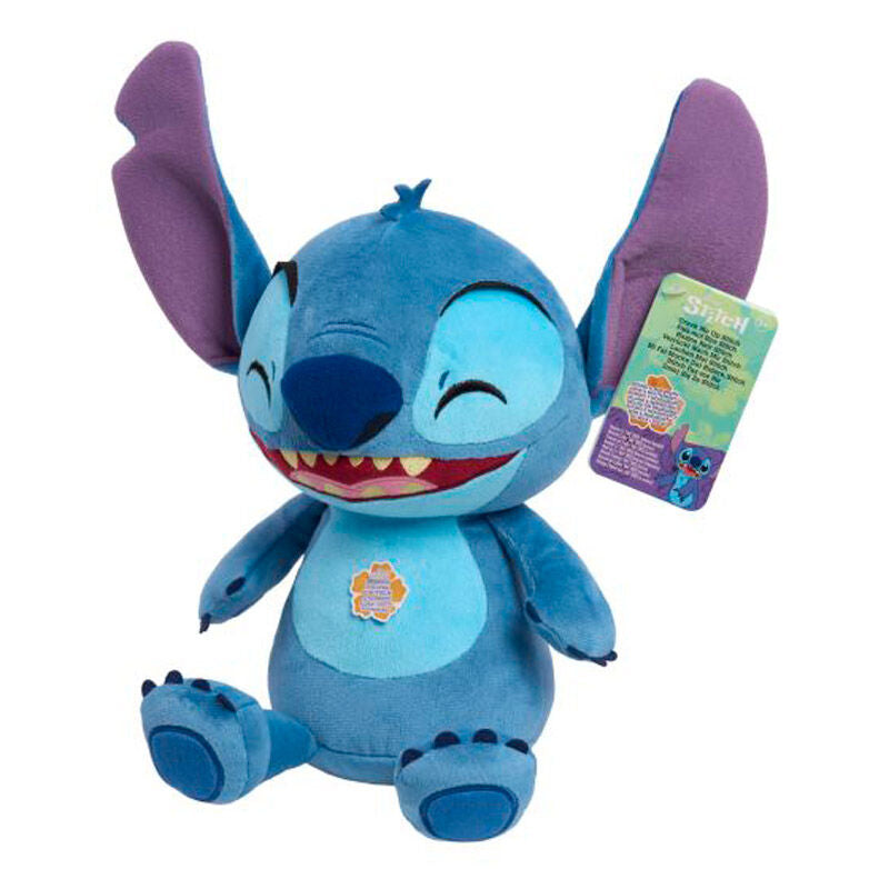 Imagen 2 - Peluche Stitch Disney 28Cm Sonido Y Movimiento