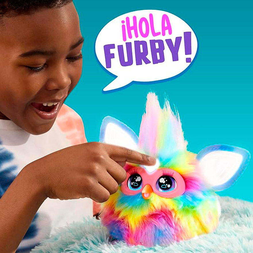 Imagen 3 de Muñeco Interactivo Tie Dye Furby Español