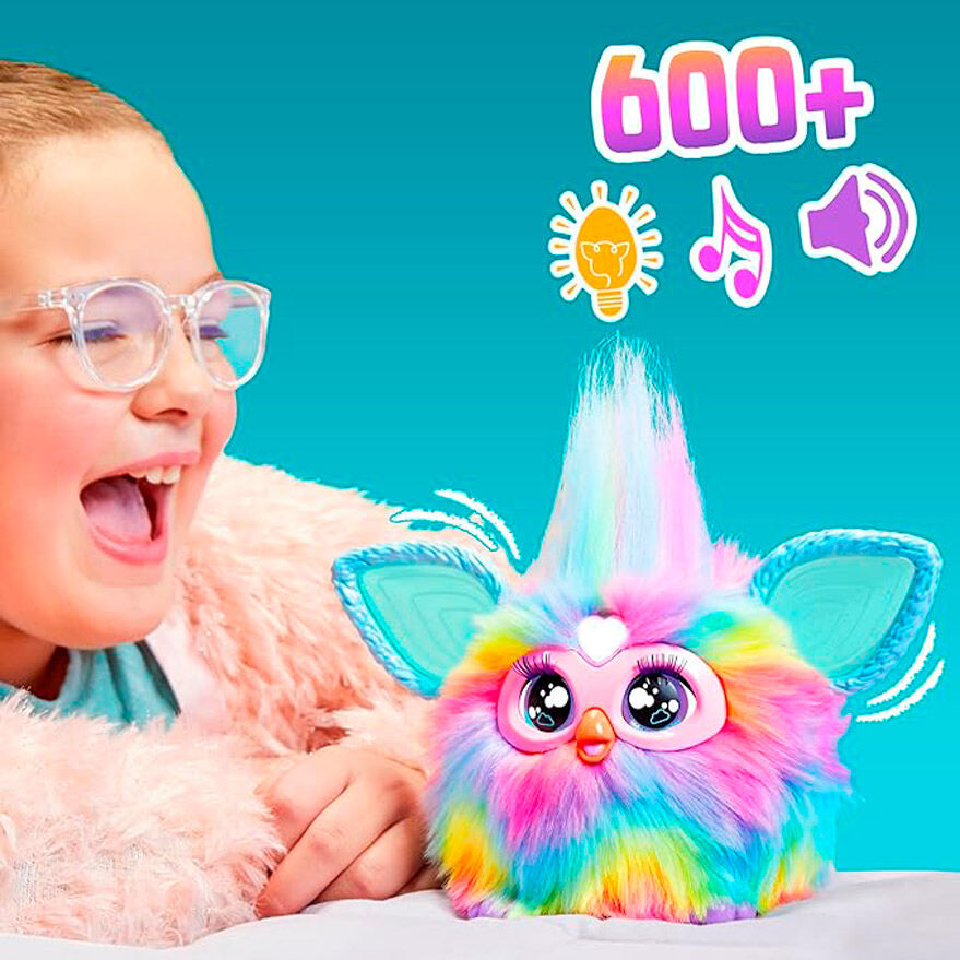 Imagen 4 de Muñeco Interactivo Tie Dye Furby Español