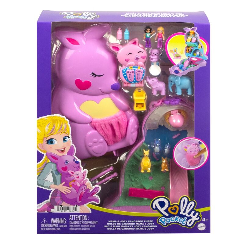 Imagen 1 - Bolso Canguro Polly Pocket