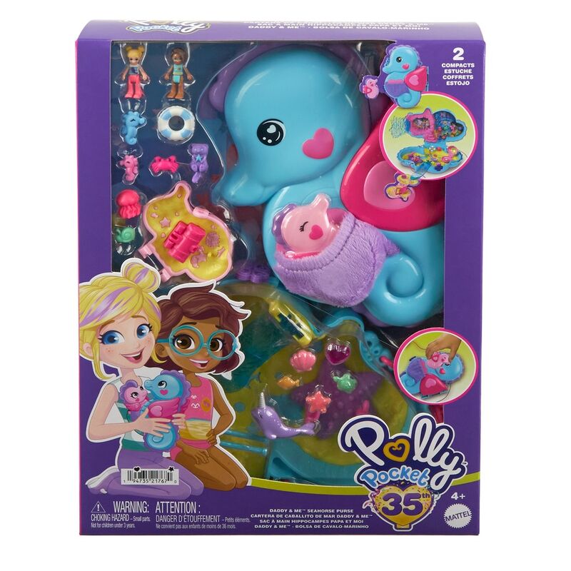 Imagen 1 - Estuche Bolso Caballito De Mar Polly Pocket