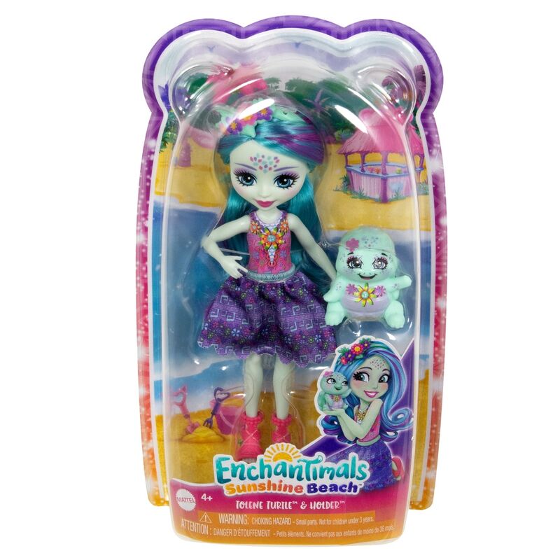 Imagen 1 de Muñeca Tolene Turtle Sunshine Beach Enchantimals