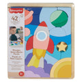 Imagen 1 - Puzzle Espacio Madera 42Pzs