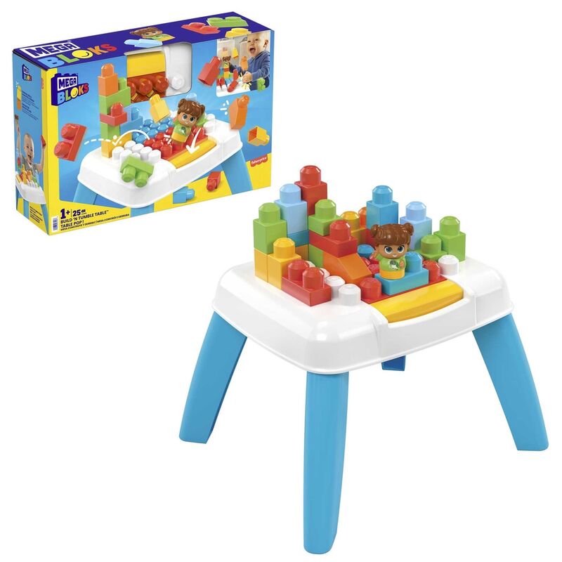 Imagen 1 - Mesa Construye Y Destruye Mega Bloks 30Pzs