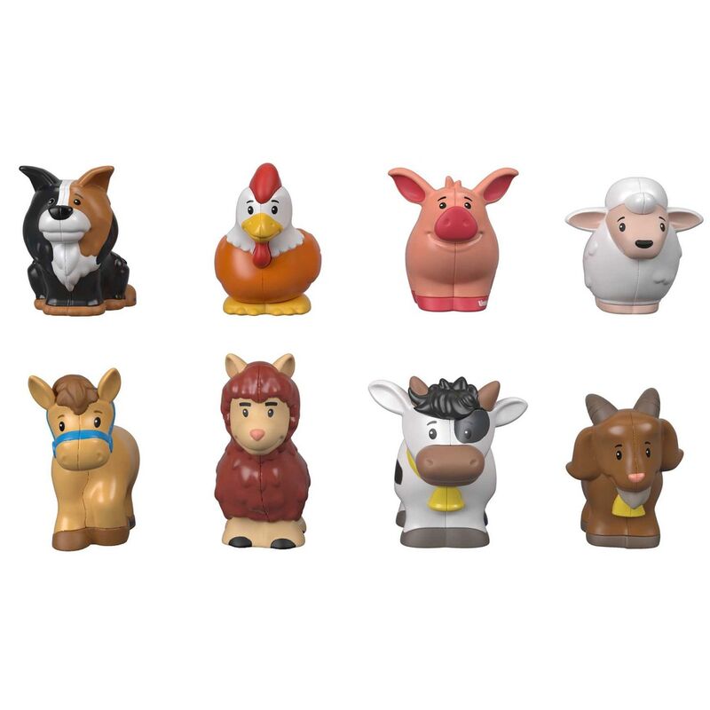 Imagen 2 - Blister 8 Animales De La Granja Little People