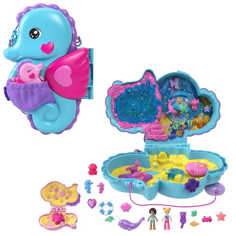 Imagen 3 - Estuche Bolso Caballito De Mar Polly Pocket