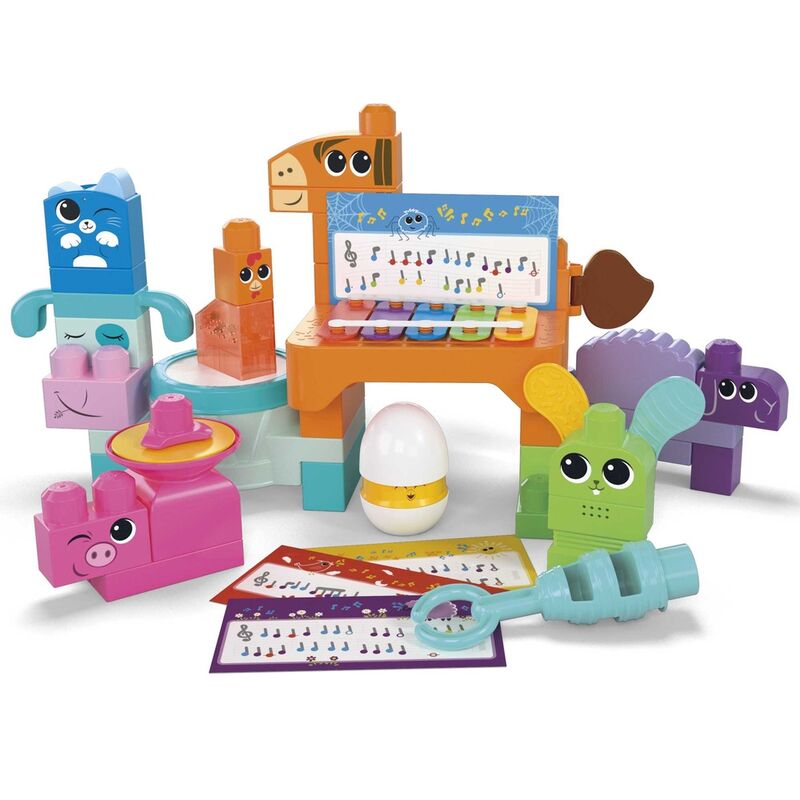 Imagen 3 - Banda Granja Musical Mega Bloks 45Pzs