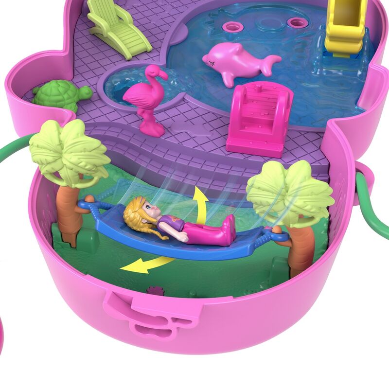 Imagen 4 - Cofre Bolso Mama Mono Y Bebe Polly Pocket