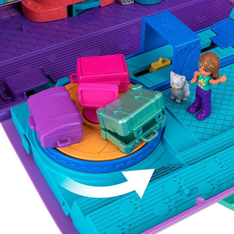 Imagen 4 - Cofre Avion De Gatito Polly Pocket