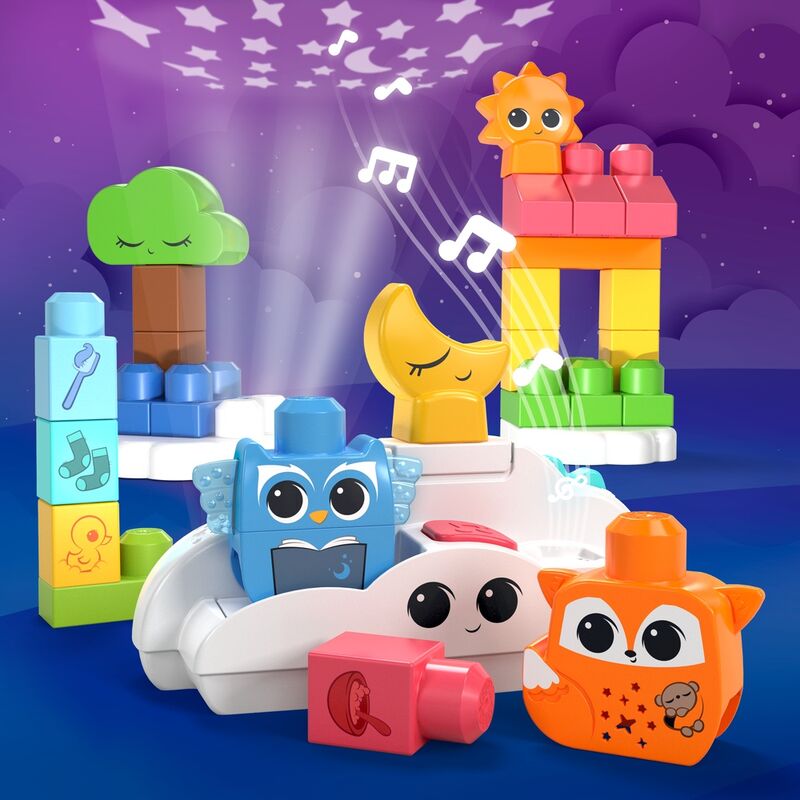 Imagen 4 - Set Actividades Dia Y Noche Mega Bloks 30Pzs