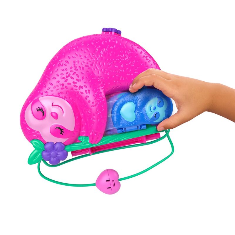 Imagen 5 - Cofre Familia De Perezosos 2 En 1 Polly Pocket