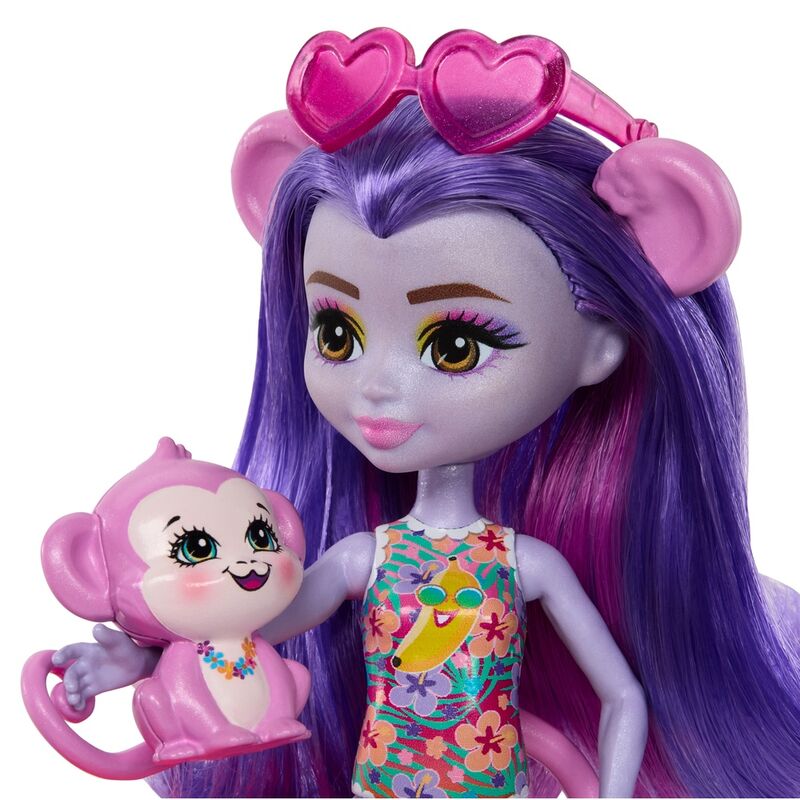 Imagen de Muñeca Monito Sunshine Beach Enchantimals parte de nuestra colección en Espadas y más, sitio oficial.