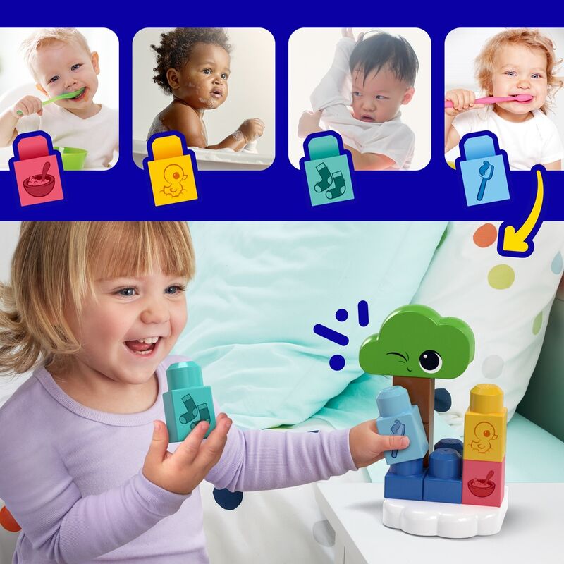 Imagen 5 - Set Actividades Dia Y Noche Mega Bloks 30Pzs