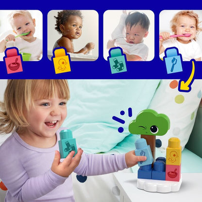 Imagen 5 - Set Actividades Dia Y Noche Mega Bloks 30Pzs