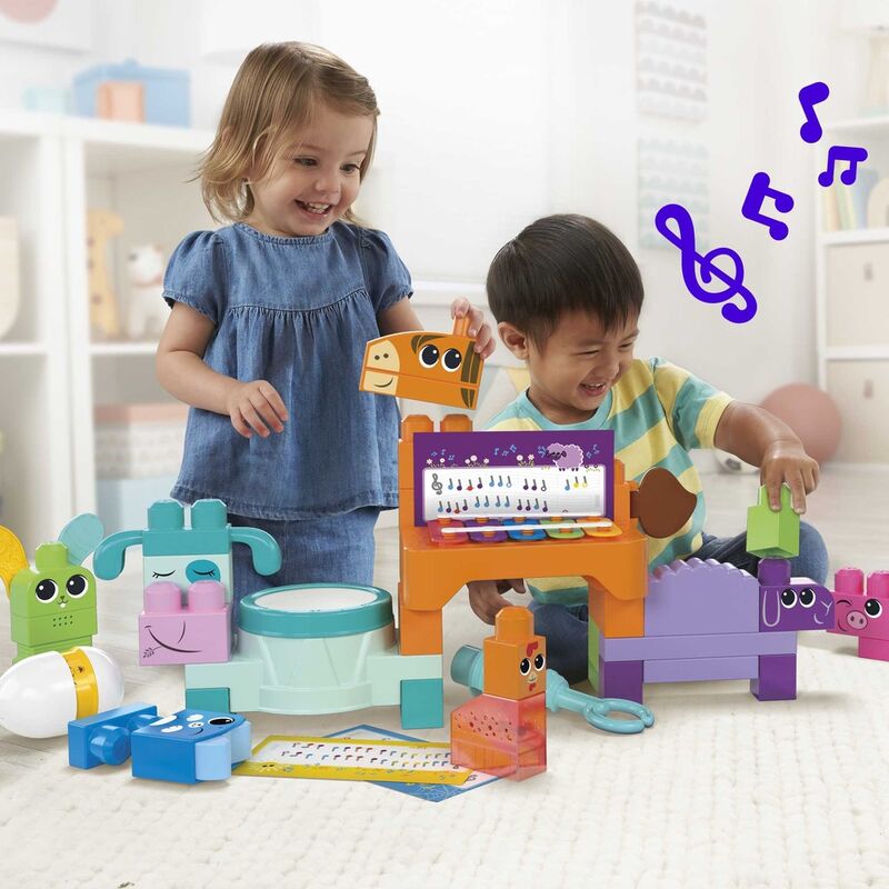 Imagen 5 - Banda Granja Musical Mega Bloks 45Pzs