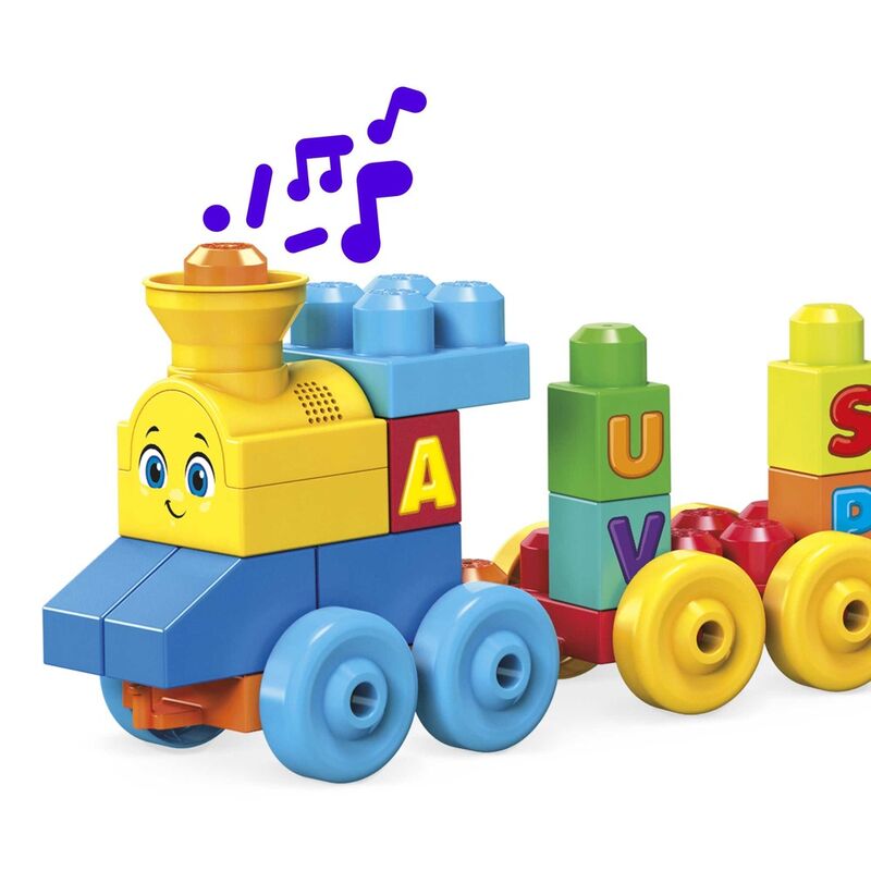 Imagen 6 - Tren Musical Abc Mega Bloks 50Pzs
