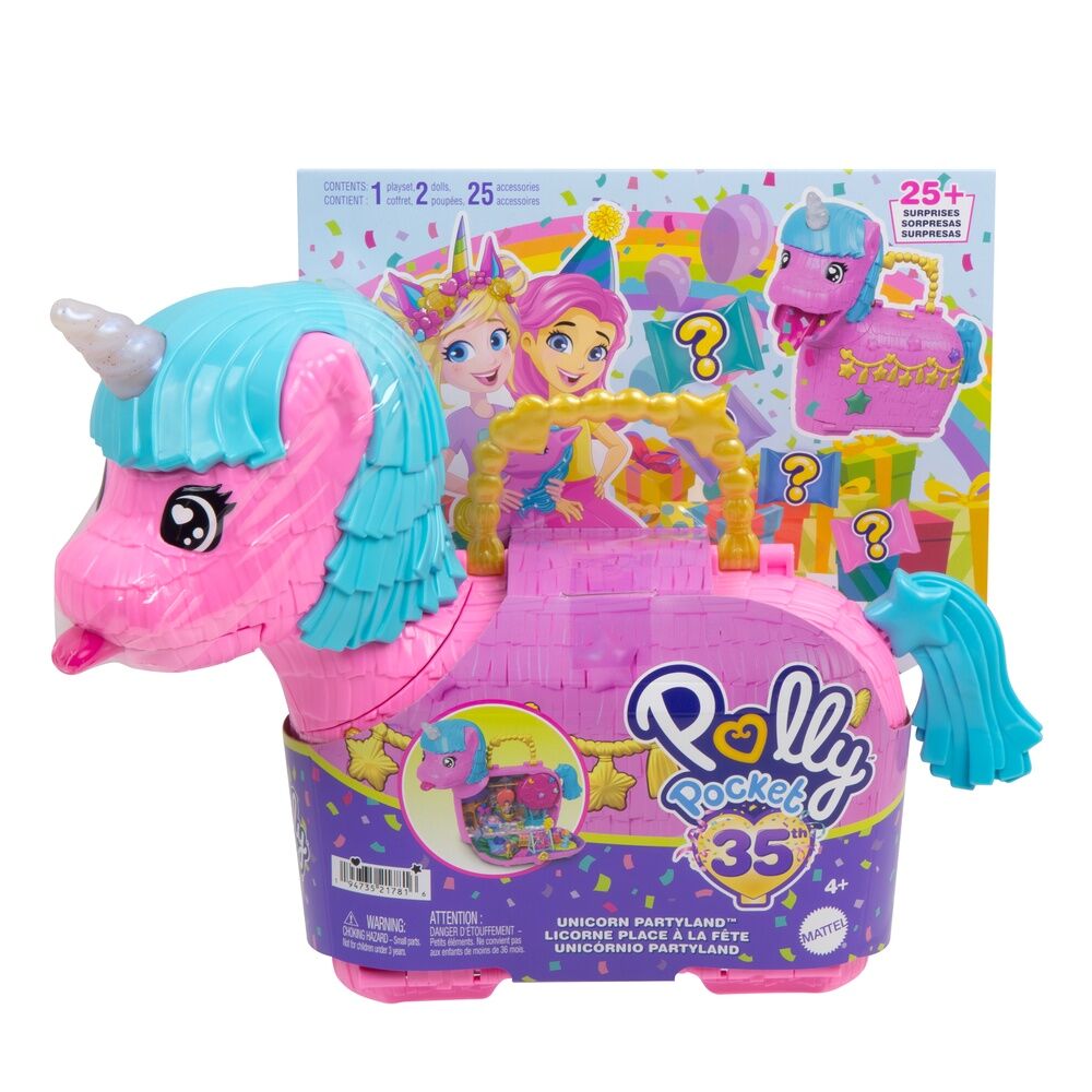 Imagen 1 - Cofre Unicornio Partyland Polly Pocket