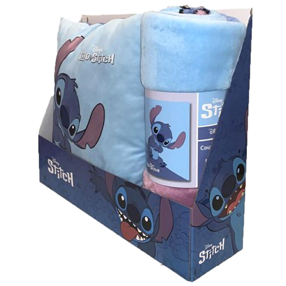 Imagen 3 de Set Manta Polar + Cojin Stitch Disney